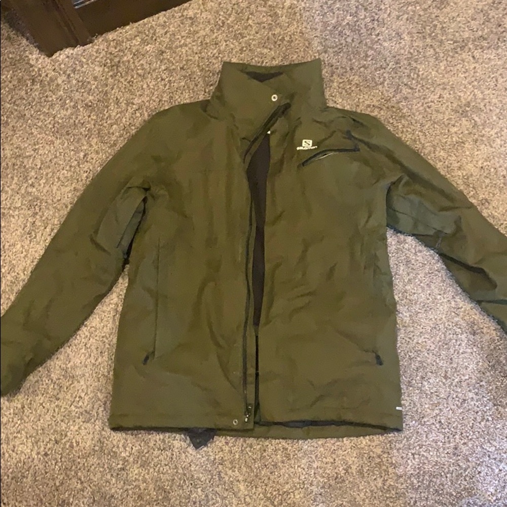 Olive Green Salomon Jacket